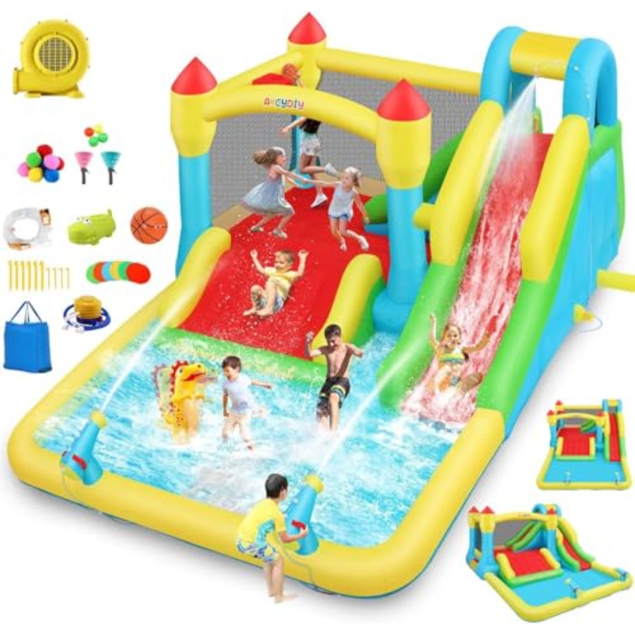 Kids Outdoor Climbing - Casa de juegos inflable acuática para