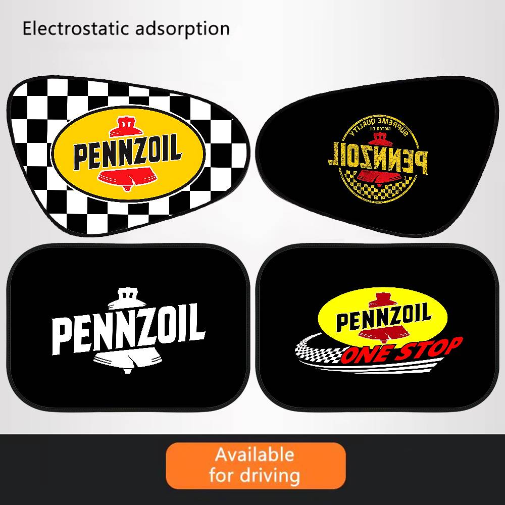 Kids Outdoor Car - Parasol para coche con logotipo PENNZOIL,