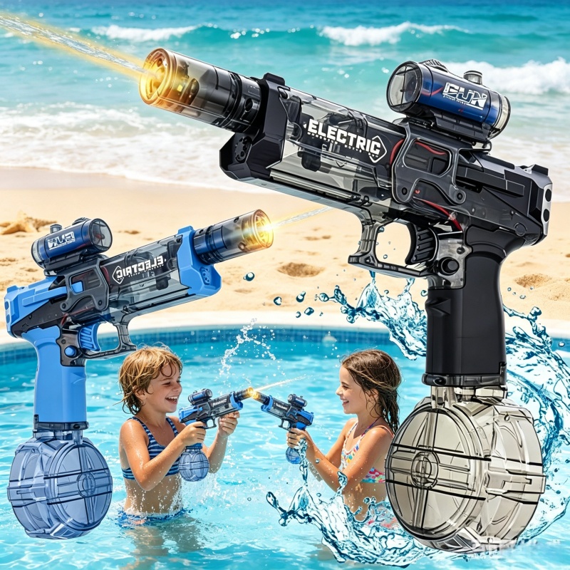 Kids Outdoor Water Play - Pistolas de Agua Eléctricas de Fuego