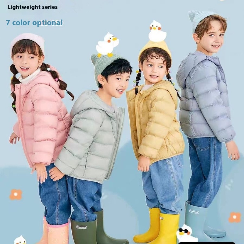 Kids Outdoor Jacket - Chaqueta de plumón de pato blanco