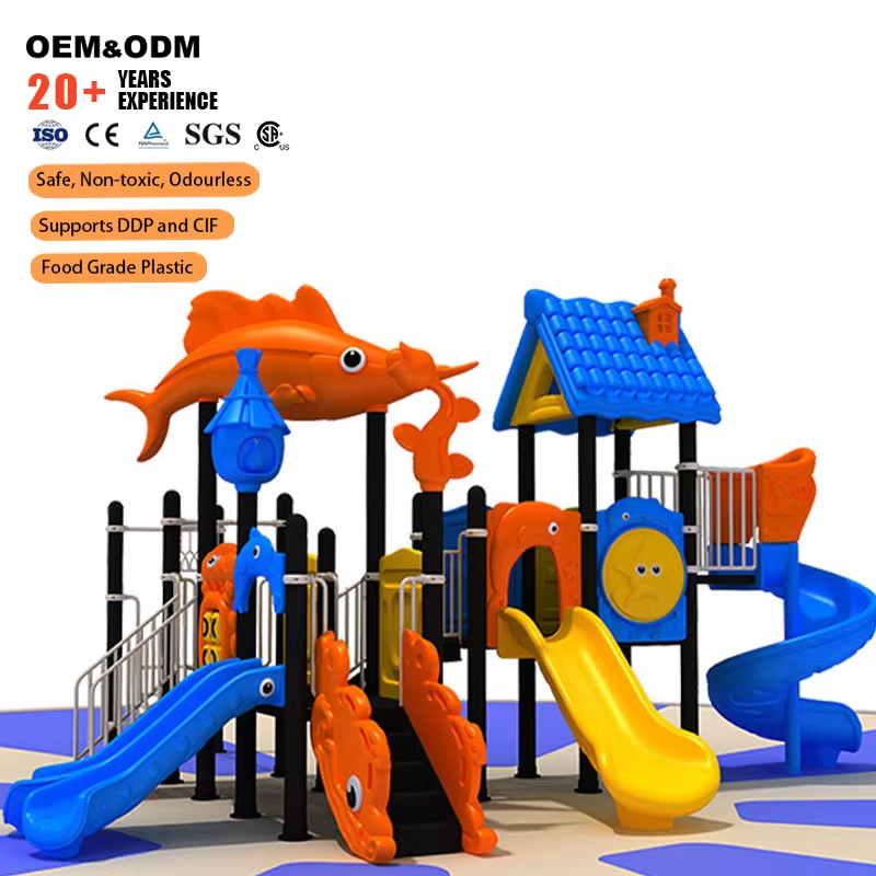 Kids Outdoor Slide Set - Juego de Toboganes Infantiles con Temática