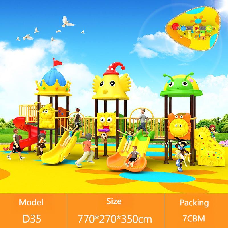 Kids Outdoor Slide Set - Equipo de Juegos Pequeño y Económico