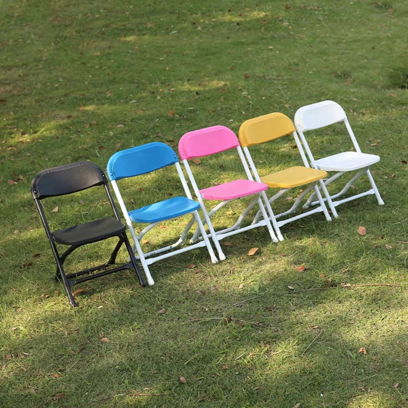 Kids Outdoor Folding Chair - Silla Plegable de Acero y Plástico
