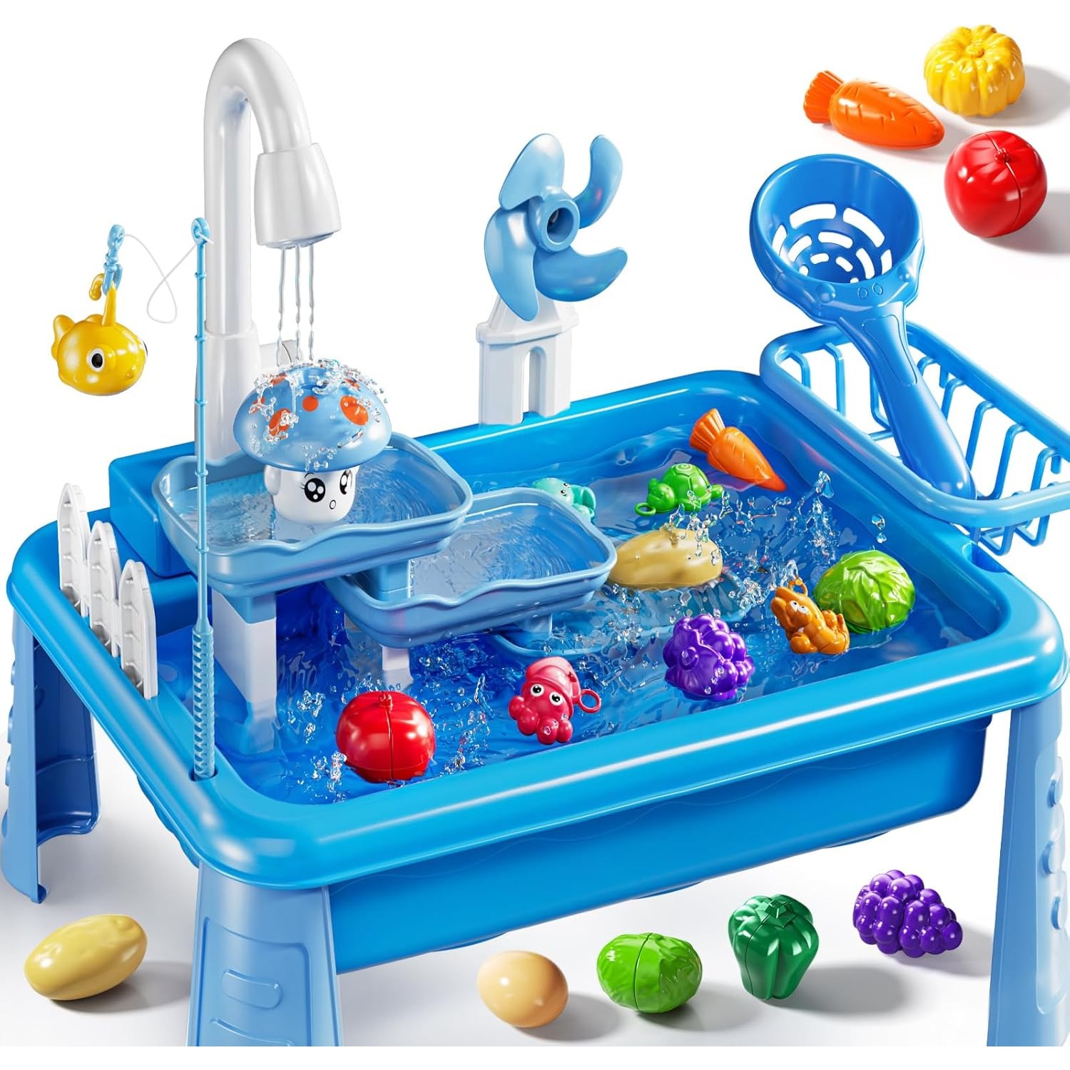 Kids Outdoor Kitchen - Mesa de Agua para Niños, Juguete