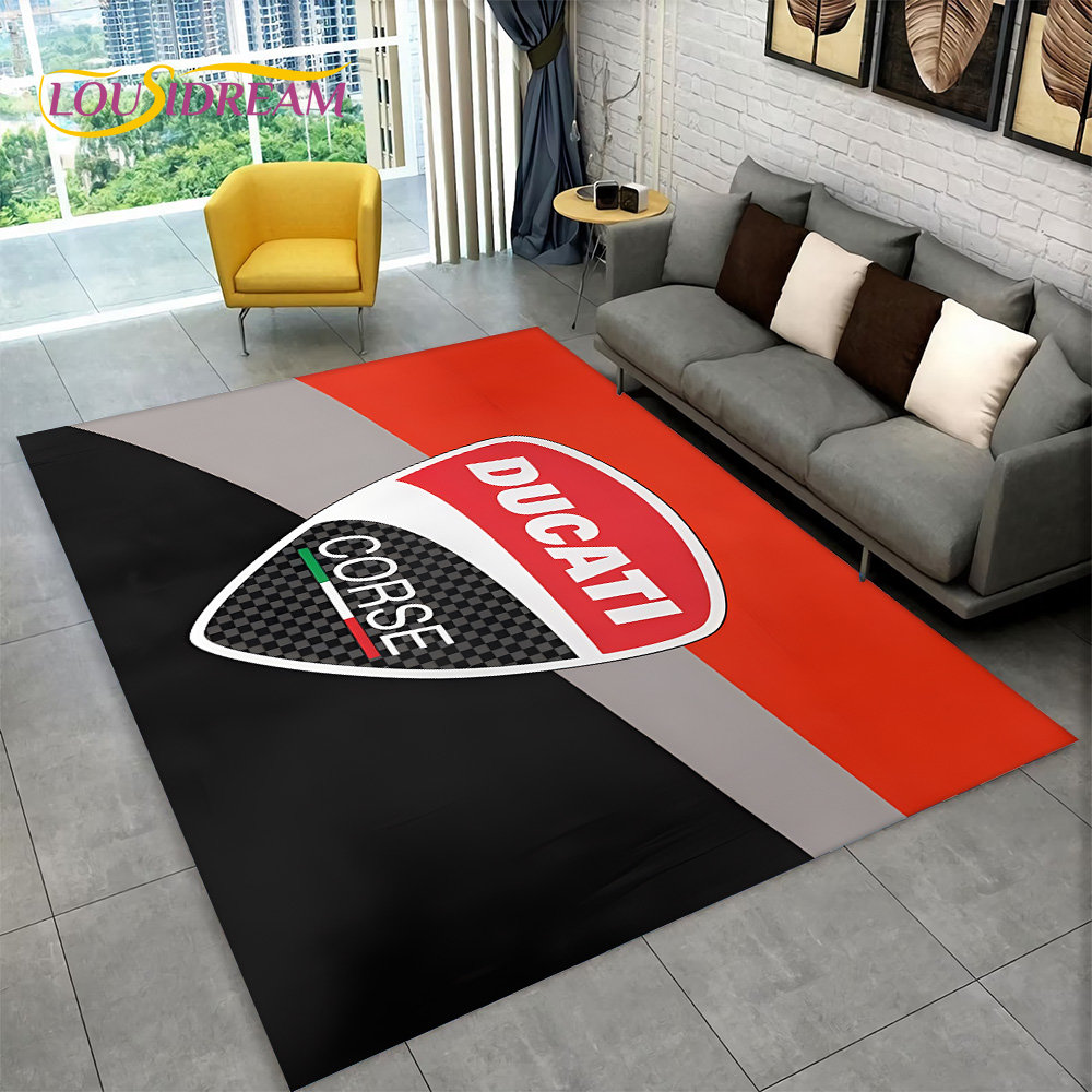 Kids Outdoor Kitchen - Alfombra grande con diseño 3D D-Ducati,