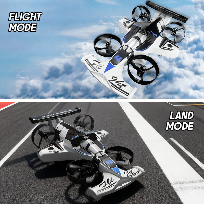 Kids Outdoor Car - Mini Dron 2 en 1, coche