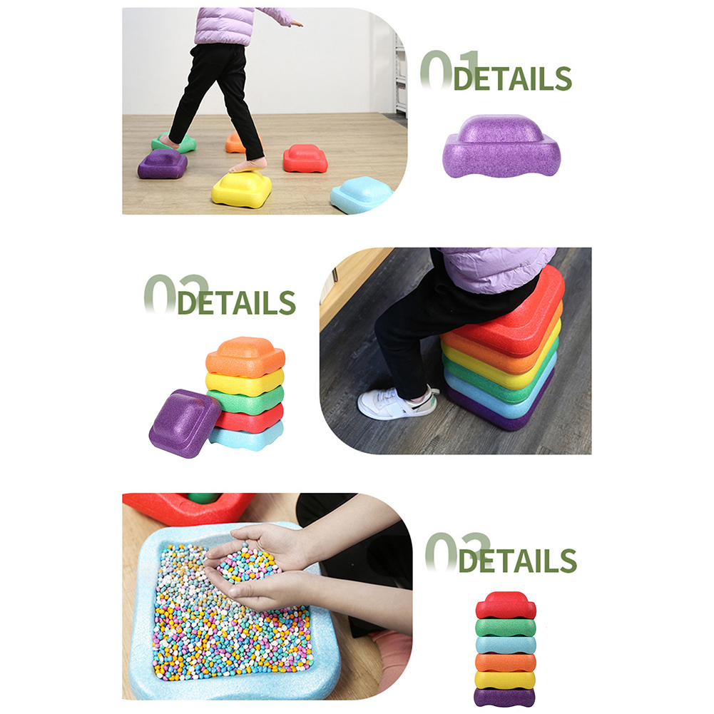 Piedra de equilibrio multicolo - Stepping Stone Foam reseña y precio