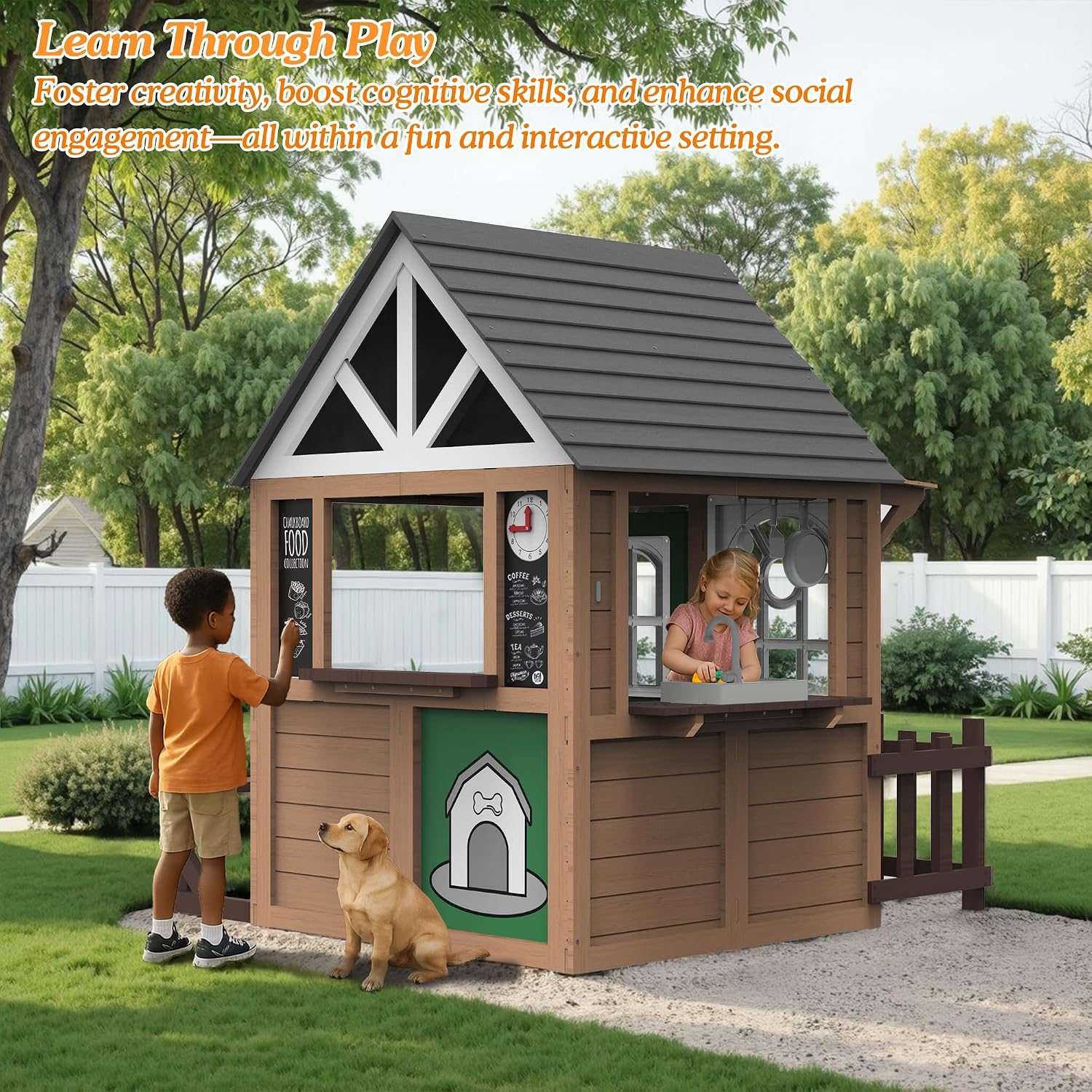 Casa de Juegos para Niños Seiz - Kids Outdoor Kitchen reseña y precio