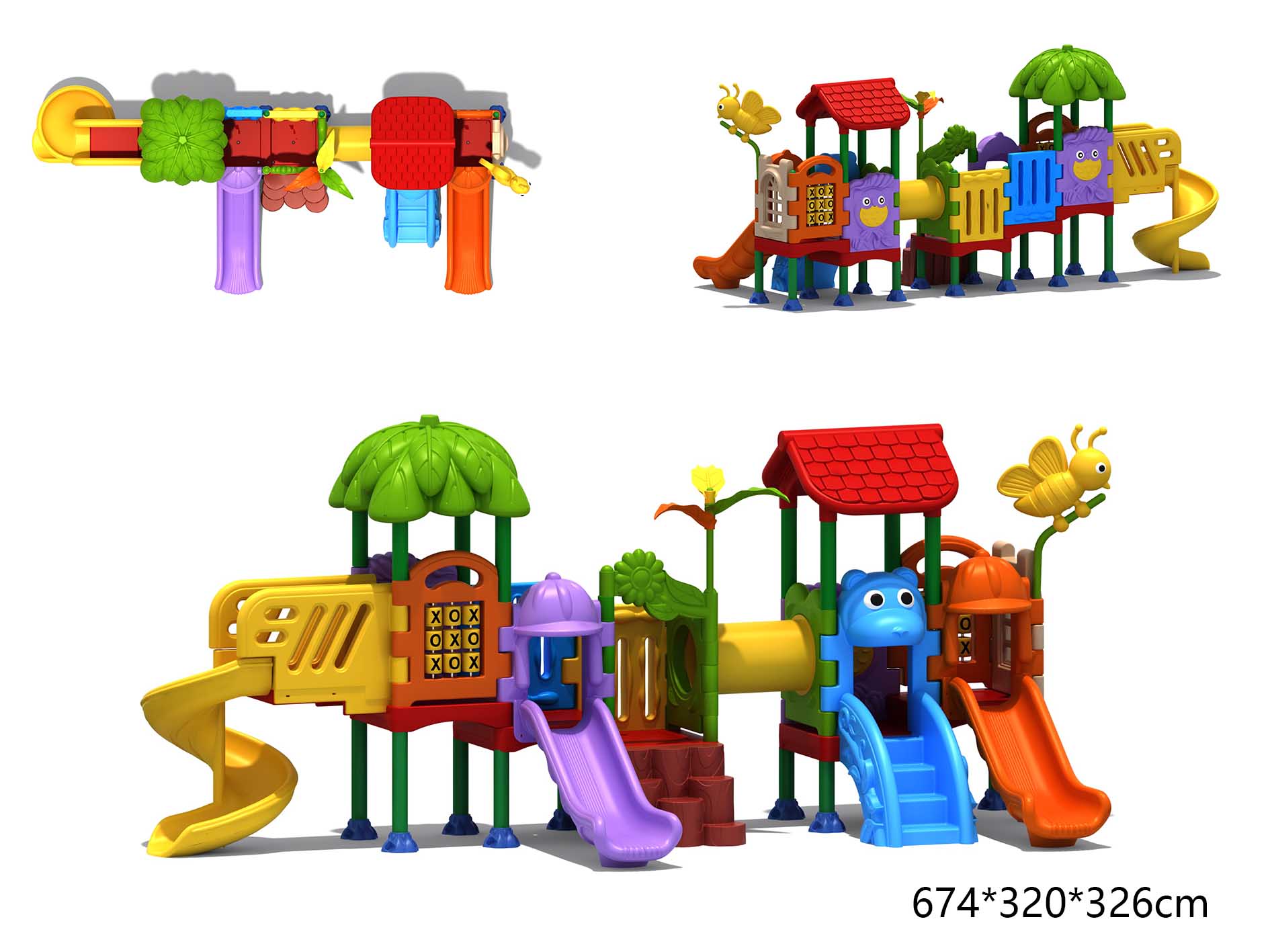 Parque infantil para niños, ju - Kids Outdoor Slide Set reseña y precio