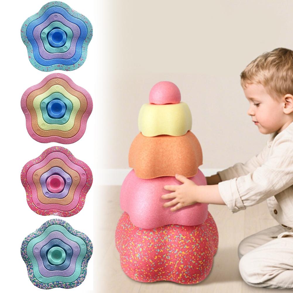 Juego de 5 piedras de equilibr - Stepping Stone Foam reseña y precio
