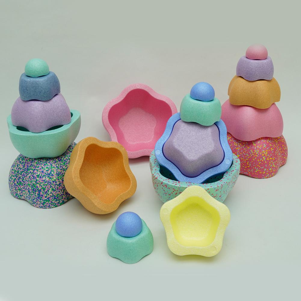 Juego de 5 piedras de equilibr - Stepping Stone Foam reseña y precio