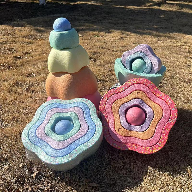 Juego de 5 piedras de equilibr - Stepping Stone Foam reseña y precio