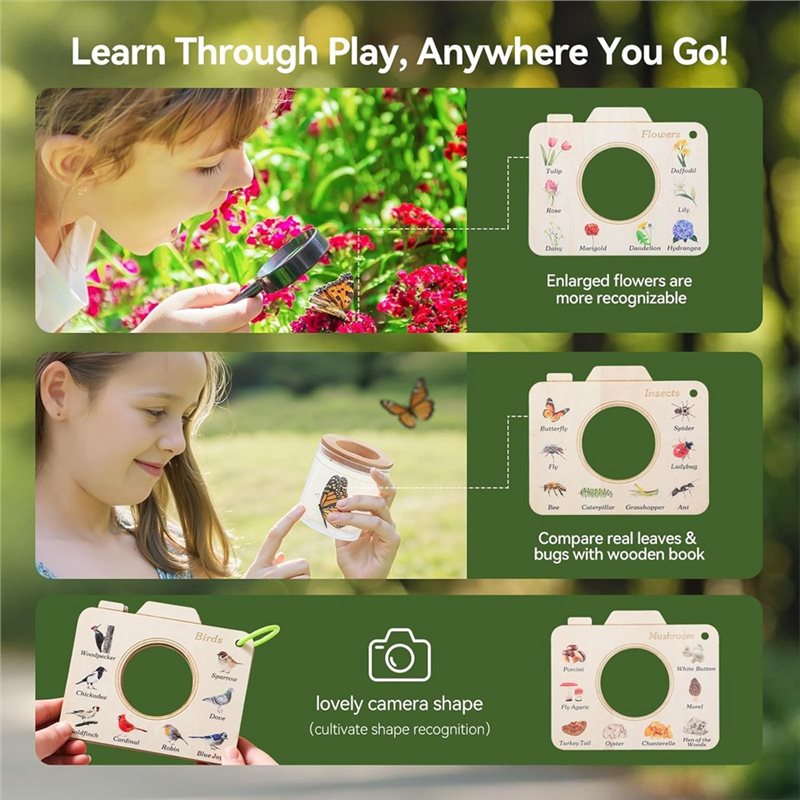 Kit atrapa insectos X18A para  - Kids Outdoor Equipment reseña y precio