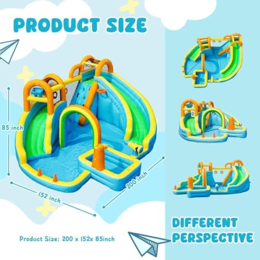 Parque acuático inflable para  - Kids Outdoor Park reseña y precio