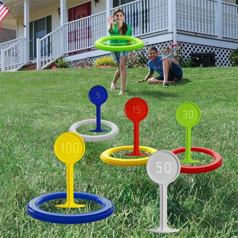Juego de lanzamiento de aros d - Kids Outdoor Games For Party reseña y precio