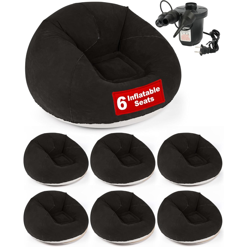 Sillón Inflable Tipo Puff con  - Kids Outdoor Folding Chair reseña y precio