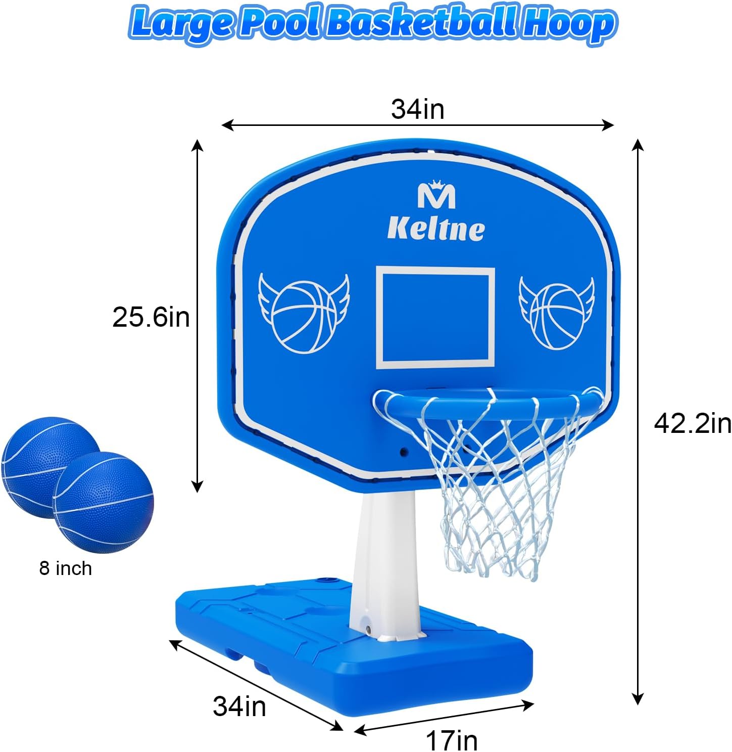 Aro de Baloncesto Grande para  - Kids Outdoor Basketball Hoop reseña y precio