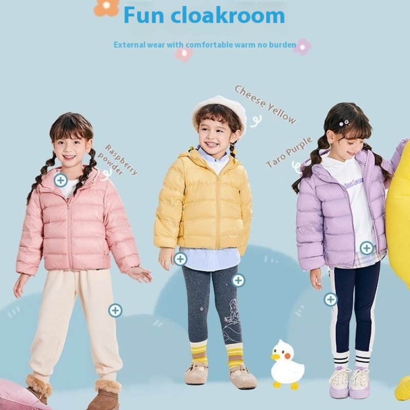 Chaqueta de plumón de pato bla - Kids Outdoor Jacket reseña y precio