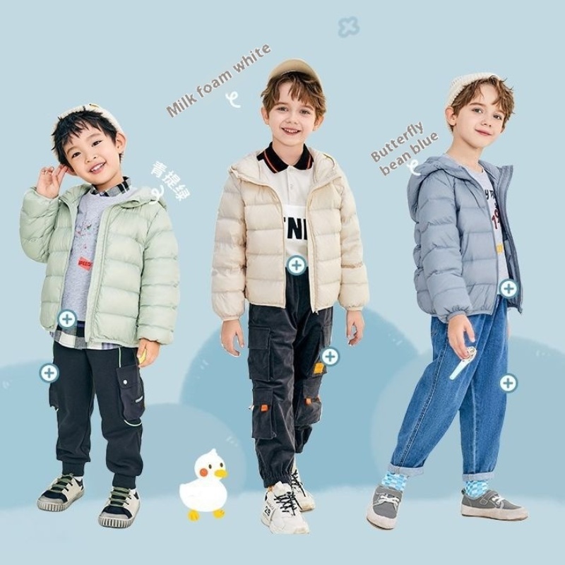 Chaqueta de plumón de pato bla - Kids Outdoor Jacket reseña y precio