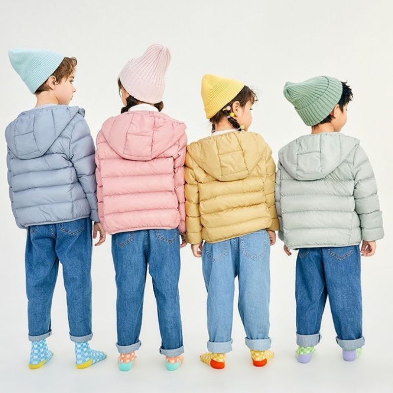 Chaqueta de plumón de pato bla - Kids Outdoor Jacket reseña y precio