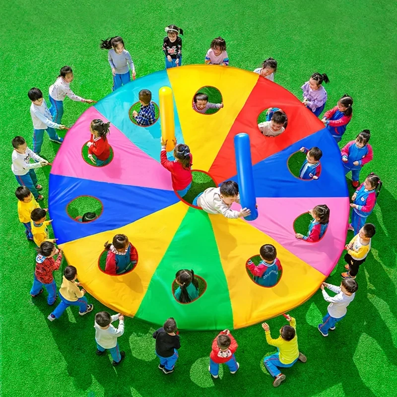 Paracaídas Arcoíris Knock Goph - Kids Outdoor Games For Party reseña y precio