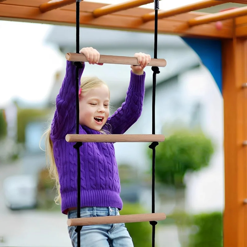 Escalera de cuerda de escalada - Kids Outdoor Climbing reseña y precio