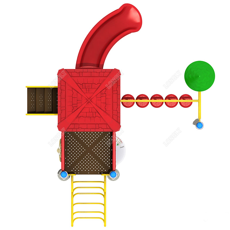 Tobogán de Plástico Rojo para  - Kids Outdoor Park reseña y precio