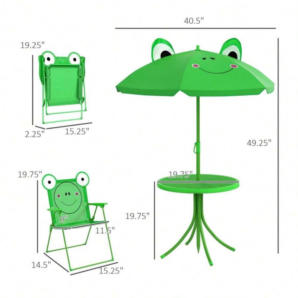 Juego de mesa y sillas para ni - Kids Outdoor Table And Chair Set reseña y precio