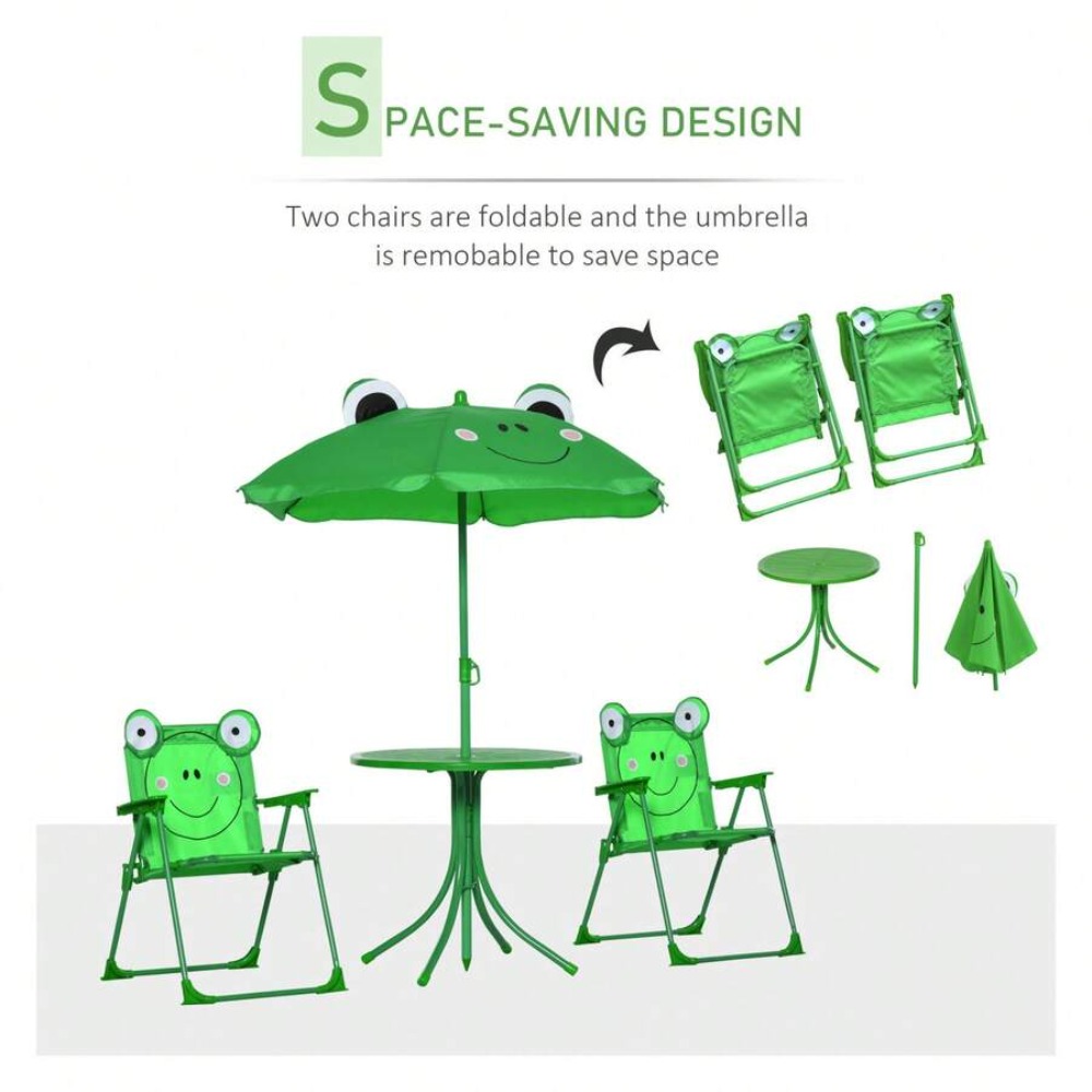 Juego de mesa y sillas para ni - Kids Outdoor Table And Chair Set reseña y precio