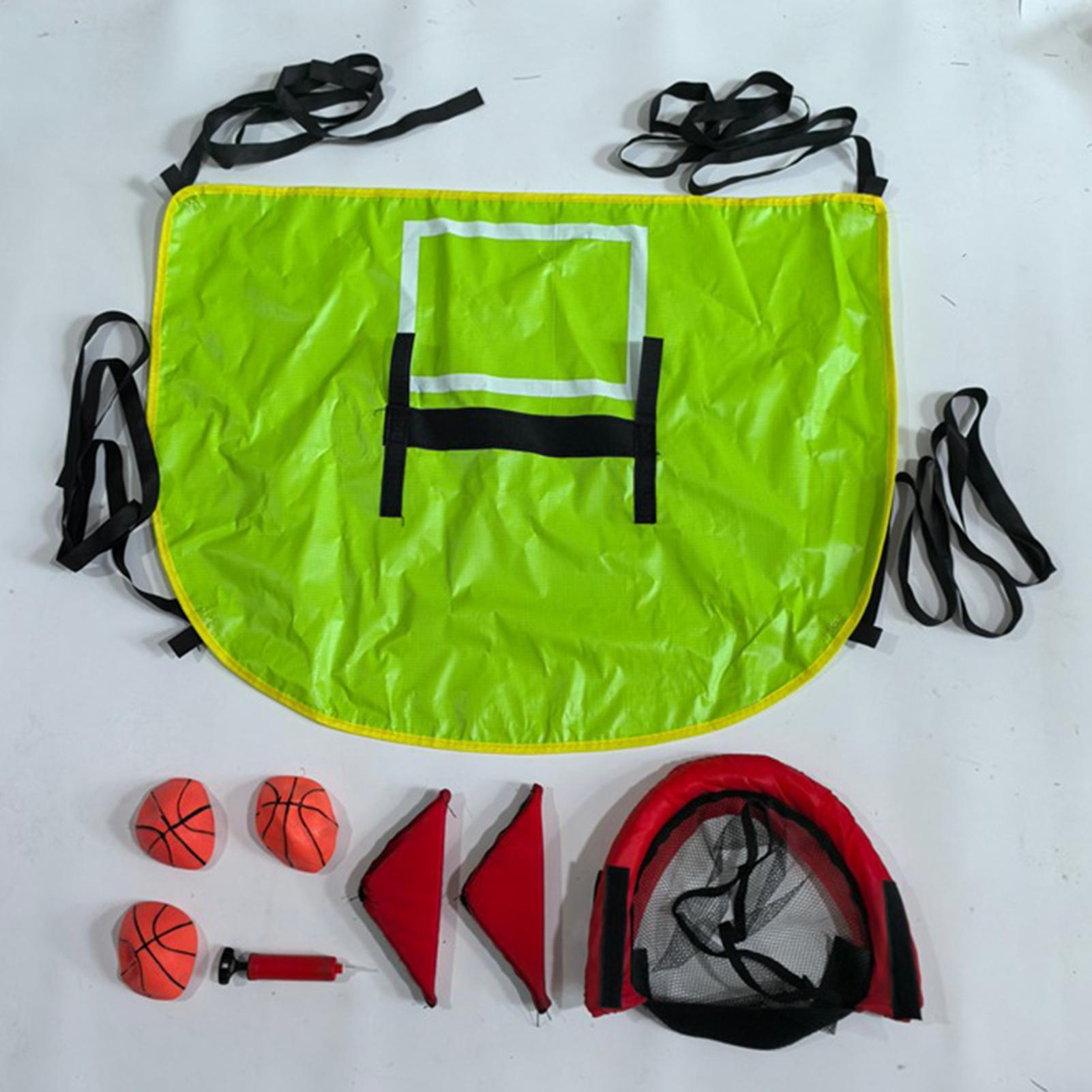 Aro de baloncesto para trampol - Kids Outdoor Basketball Hoop reseña y precio