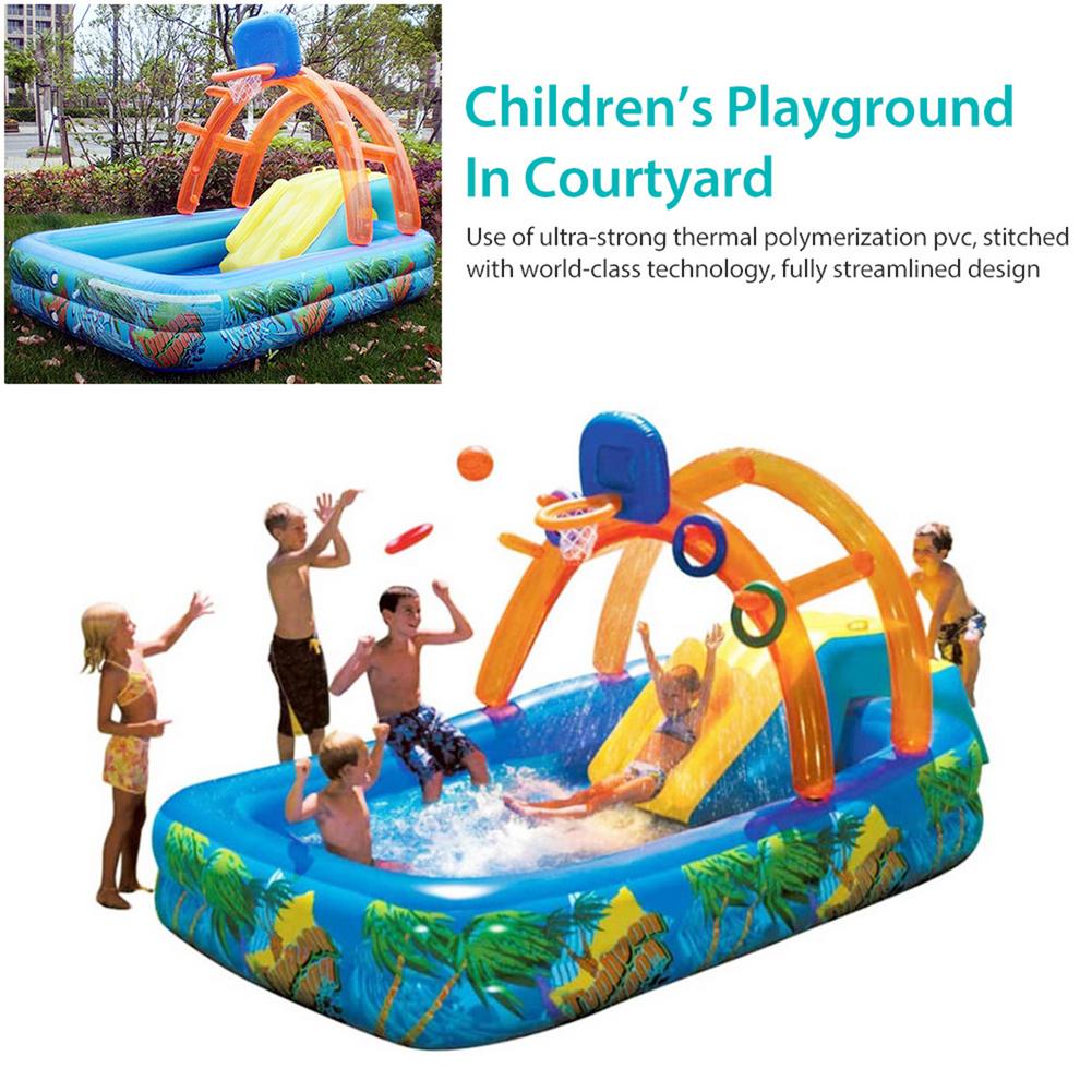 Nueva tobogán de agua divertid - Kids Outdoor Slide Set reseña y precio