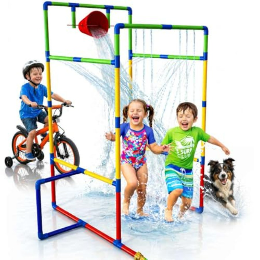 Túnel de aspersores para parqu - Kids Outdoor Park reseña y precio