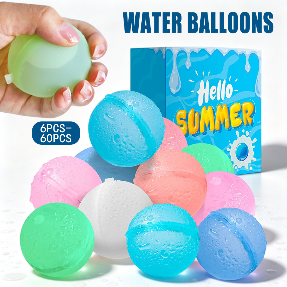 Nuevos Globos de Agua Reutiliz - Kids Outdoor Water Play reseña y precio
