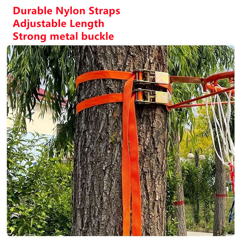 Aro de baloncesto sin perforac - Kids Outdoor Basketball Hoop reseña y precio