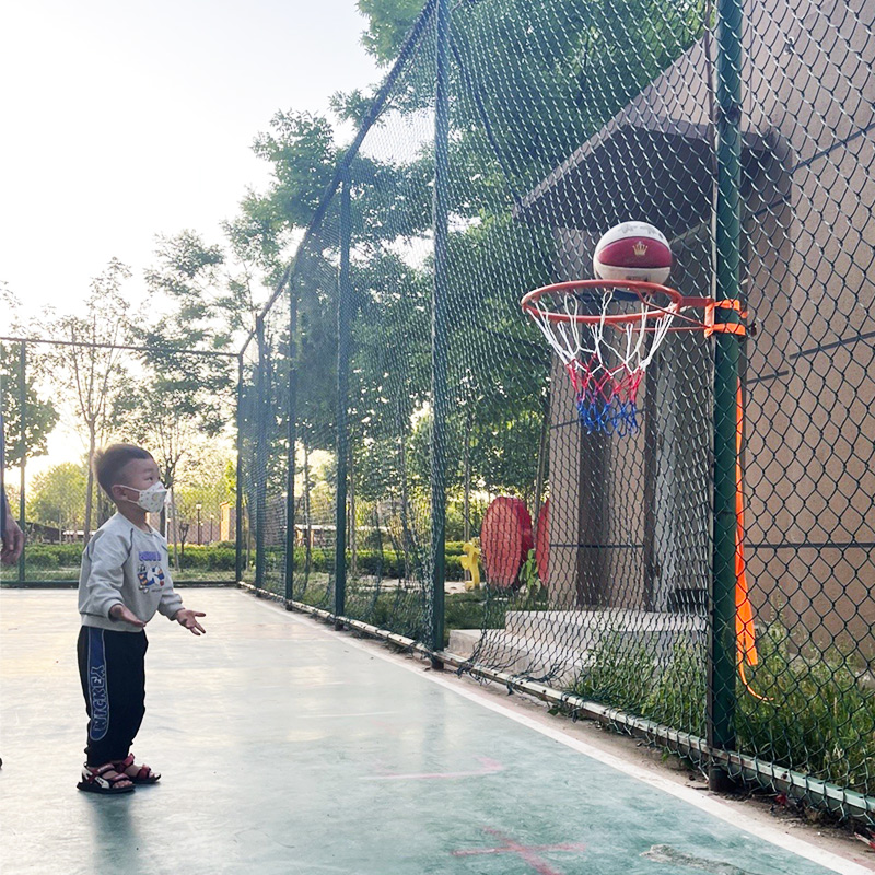 Aro de baloncesto sin perforac - Kids Outdoor Basketball Hoop reseña y precio