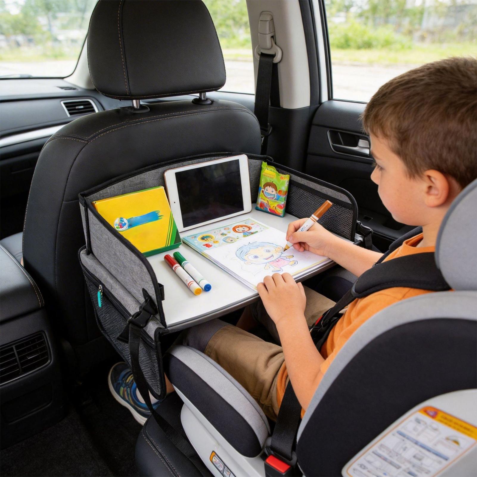 Bandeja de viaje para niños co - Kids Outdoor Car reseña y precio