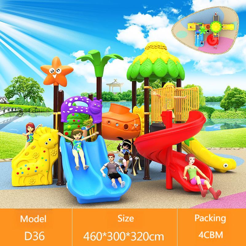 Equipo de Juegos Pequeño y Eco - Kids Outdoor Slide Set reseña y precio