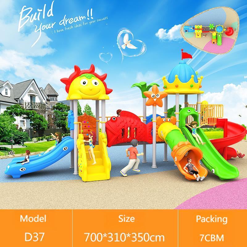 Equipo de Juegos Pequeño y Eco - Kids Outdoor Slide Set reseña y precio