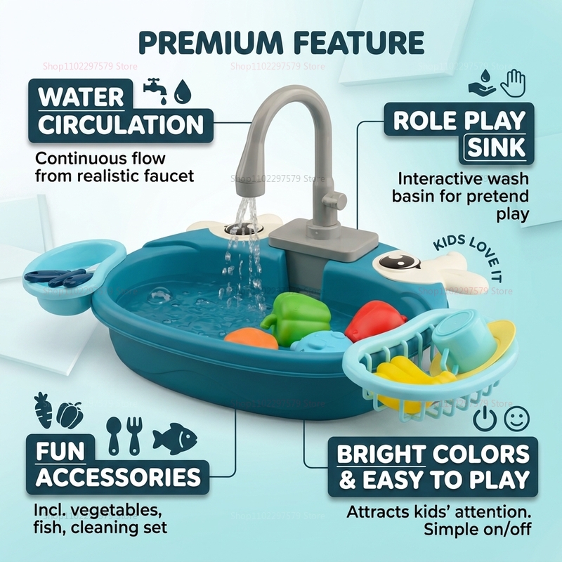 Juguete de Fregadero Interacti - Kids Outdoor Kitchen reseña y precio