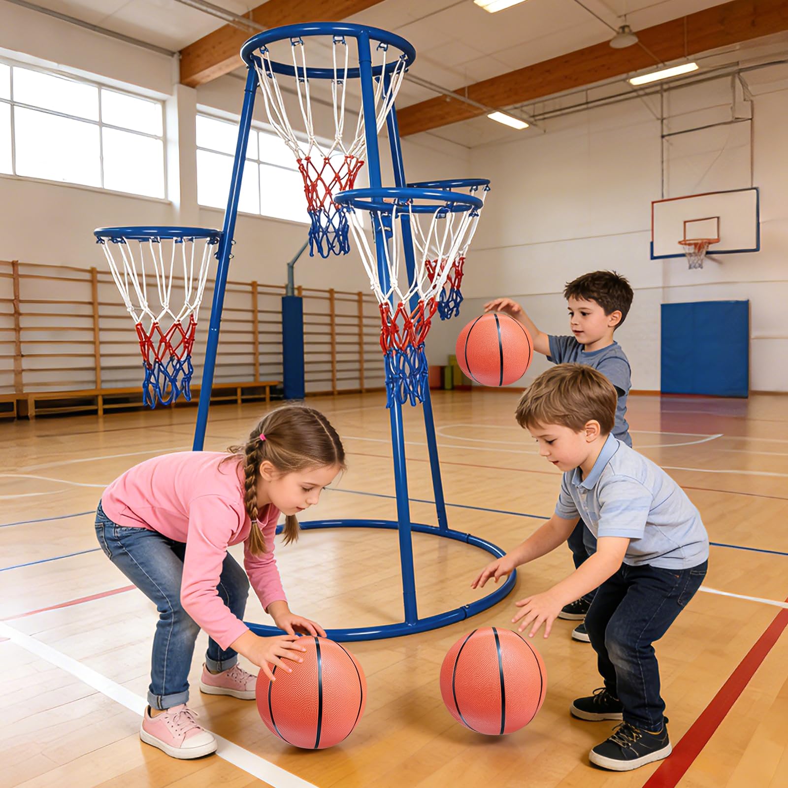 Canasta de Baloncesto para Niñ - Kids Outdoor Basketball Hoop reseña y precio