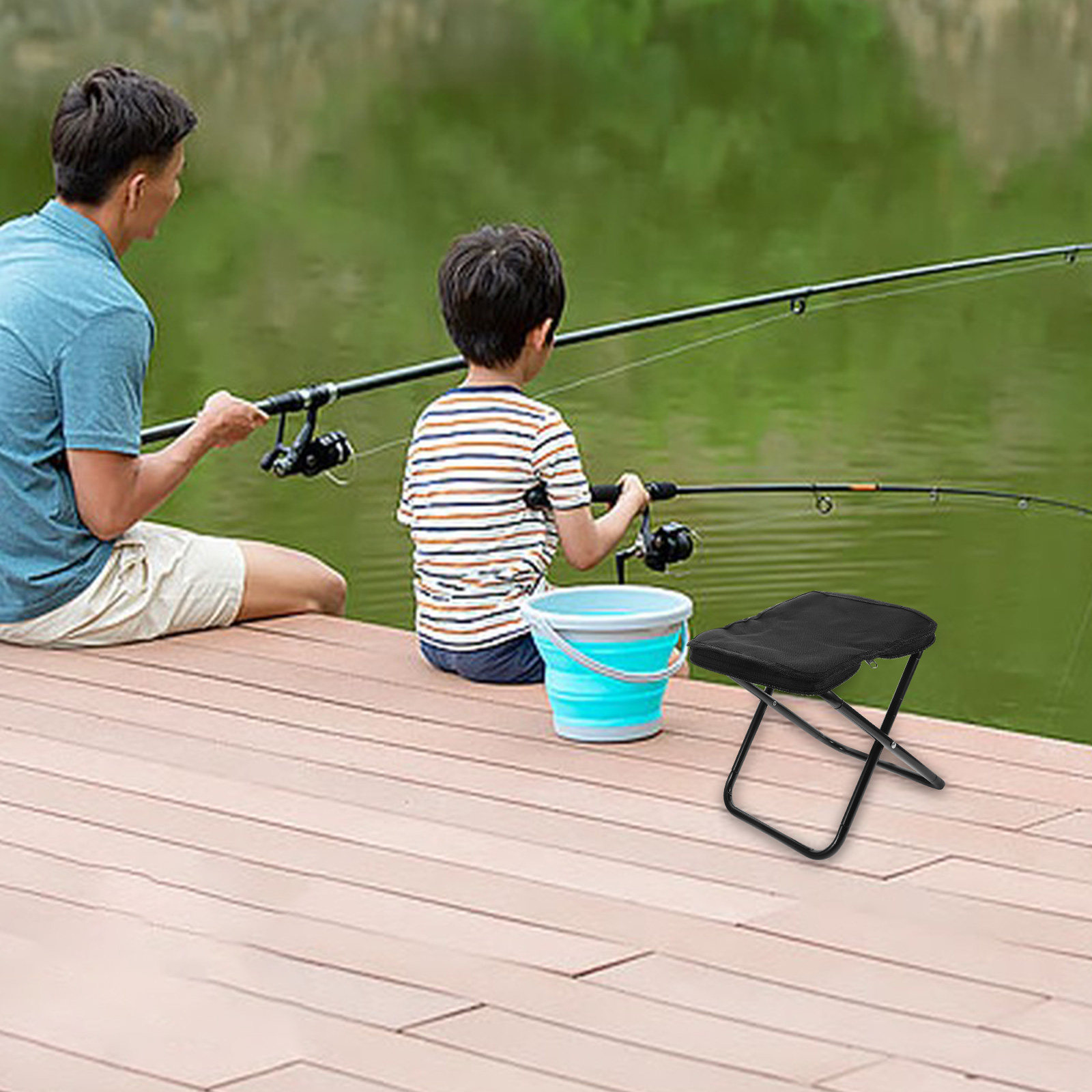 Taburete Plegable Portátil y L - Kids Outdoor Folding Chair reseña y precio