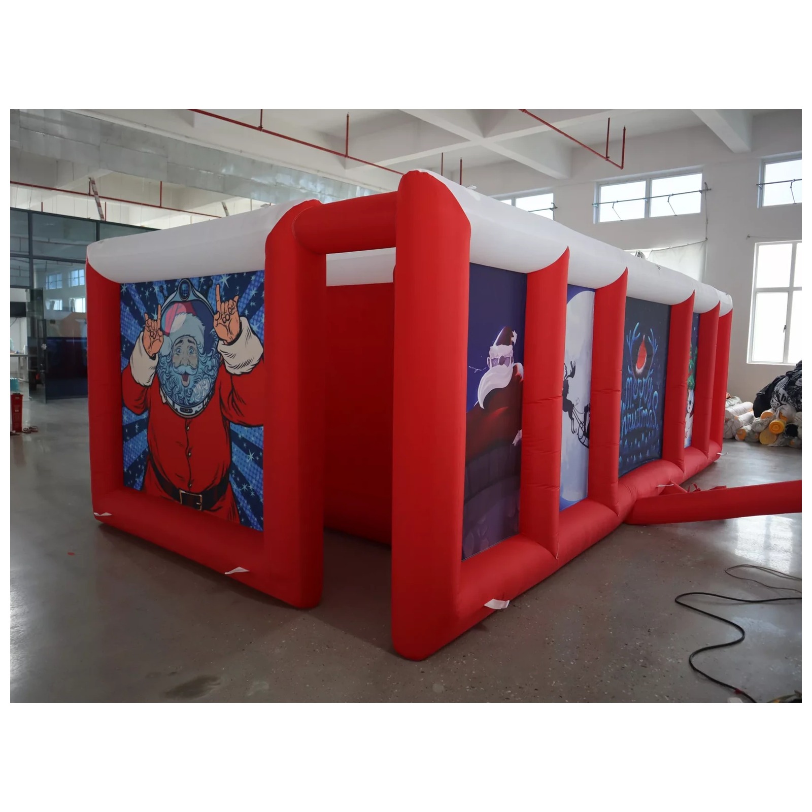Laberinto Inflable Grande Rojo - Kids Outdoor Games For Party reseña y precio