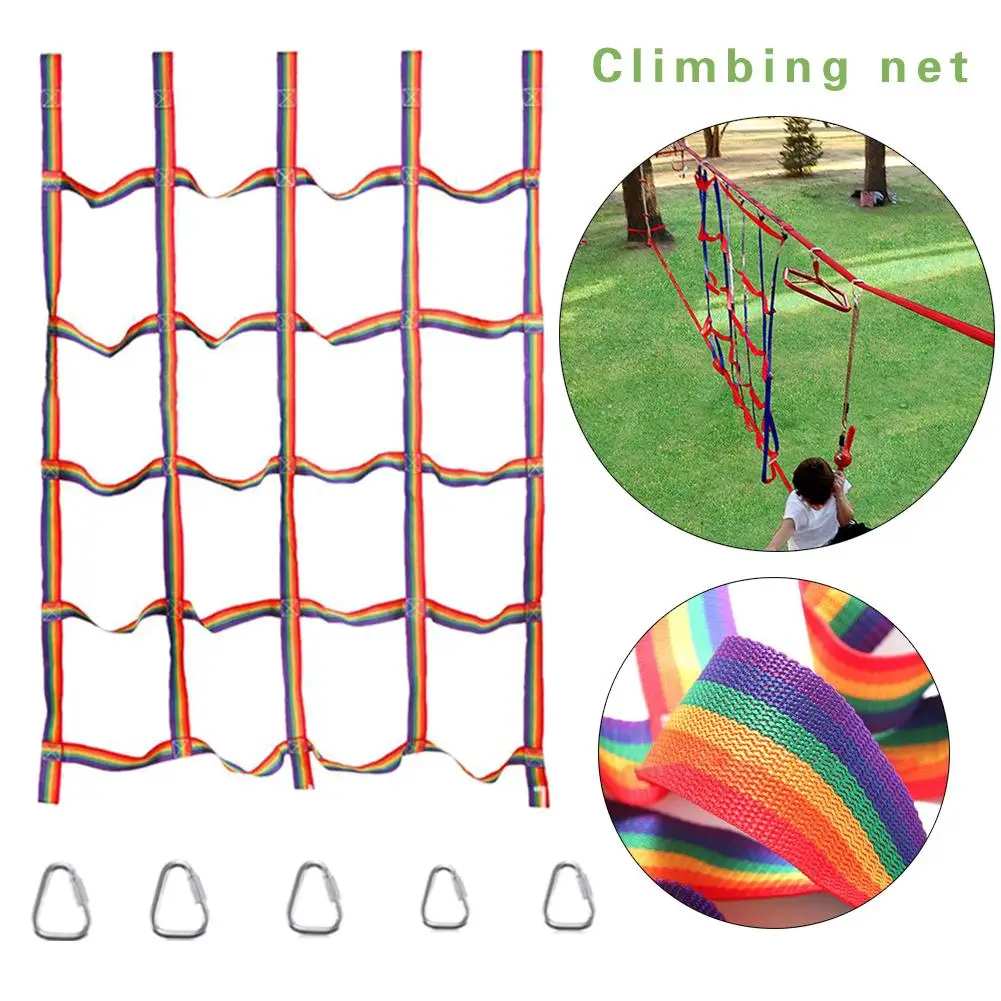 Red de escalada para niños al  - Kids Outdoor Climbing reseña y precio