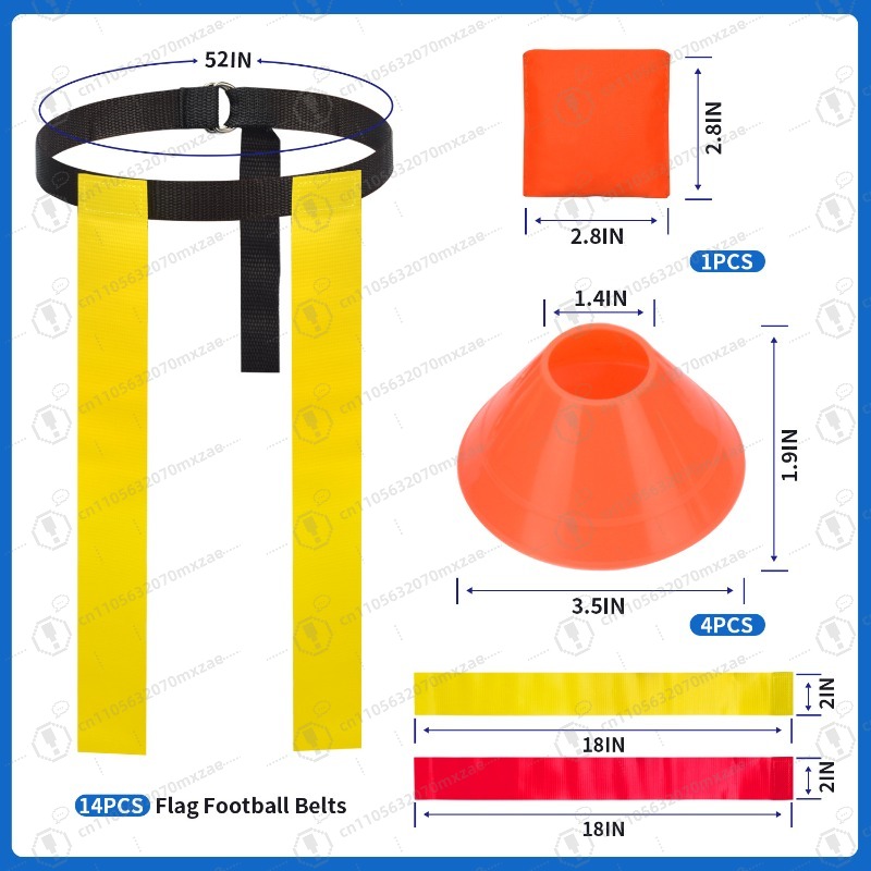 Cinturones de Flag Football Es - Kids Outdoor Equipment reseña y precio