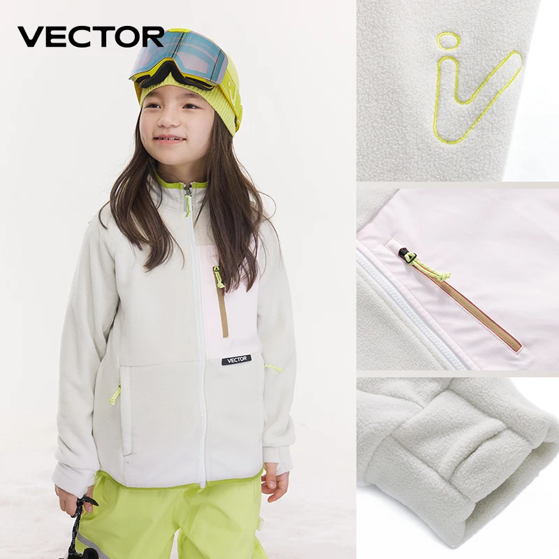 VECTOR chaqueta polar niños Ot - Kids Outdoor Jacket reseña y precio