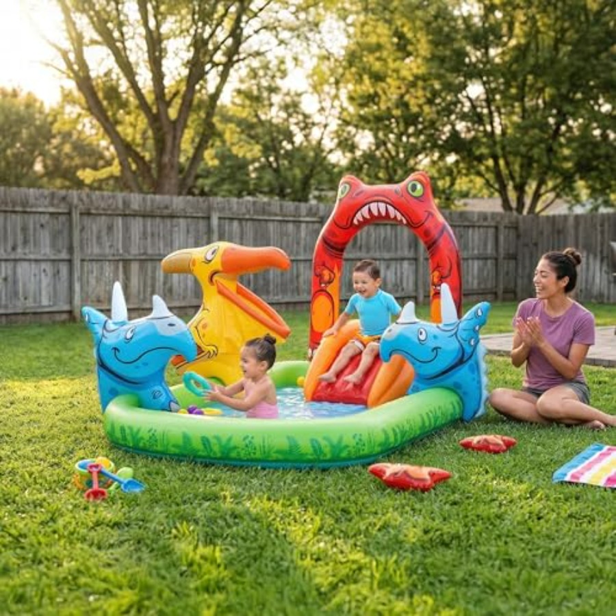 Centro de juegos acuáticos al  - Kids Outdoor Water Play reseña y precio