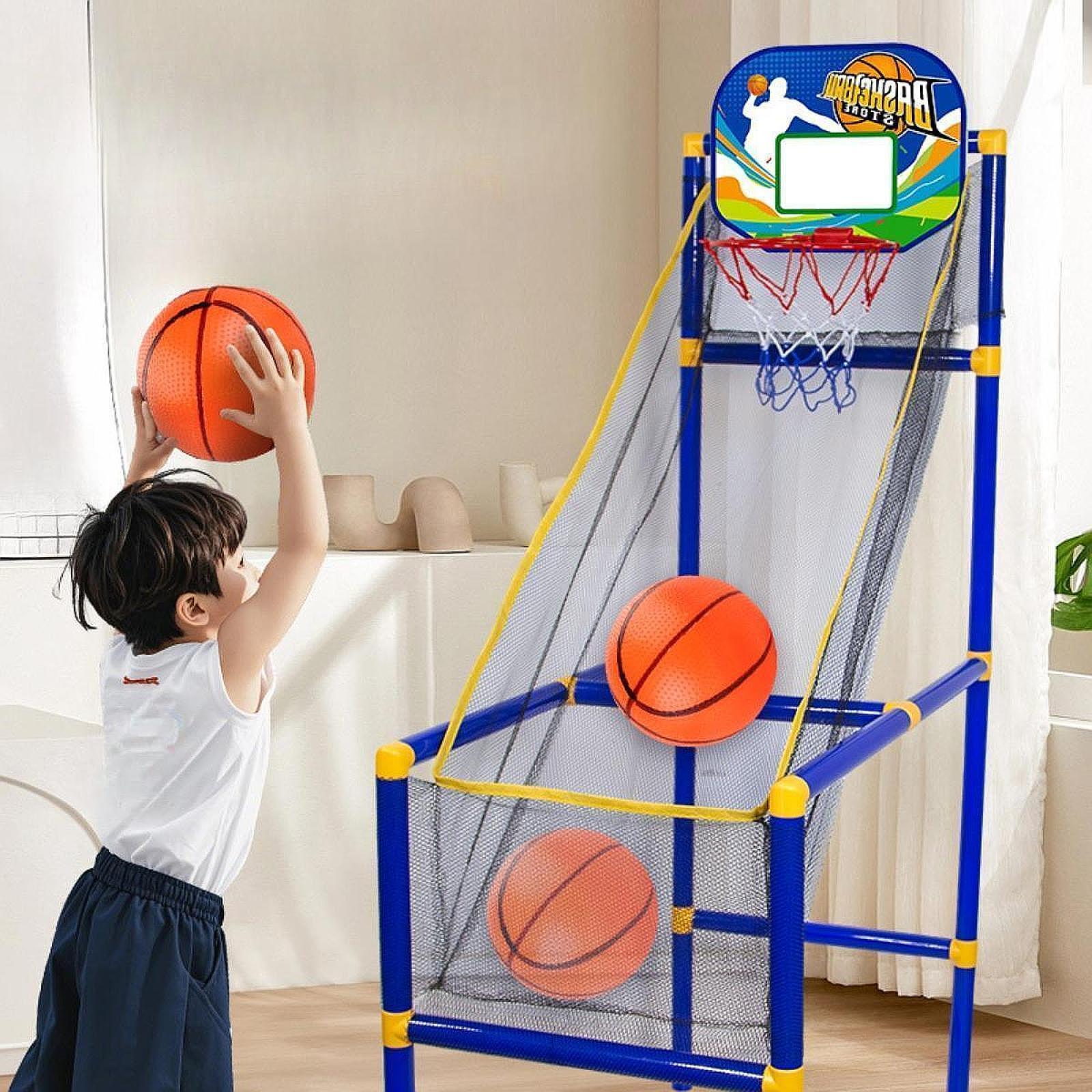 Máquina de tiro de baloncesto, - Kids Outdoor Basketball Hoop reseña y precio